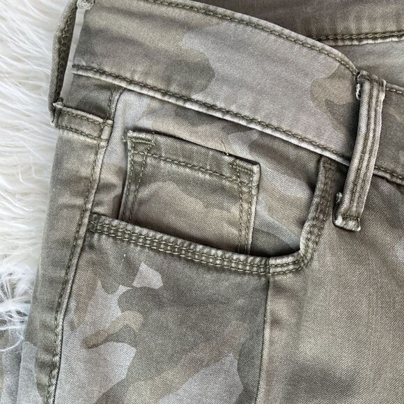 EUC Old Navy Rockstar Super Skinny High Rise Secret Slim Pockets Cameo Size 4 - Picture 4 of 8